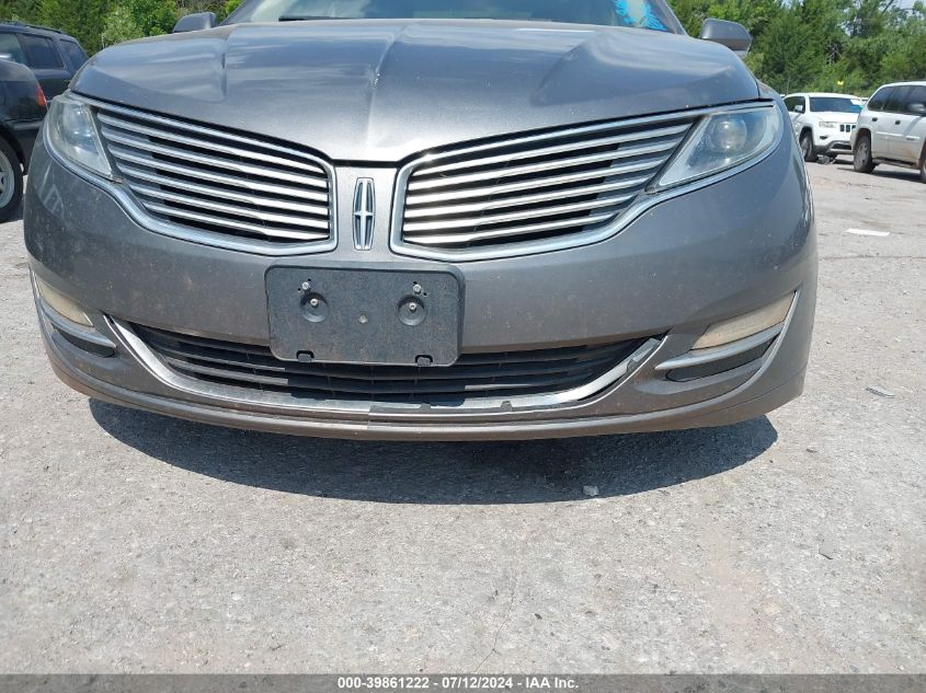 2014 Lincoln Mkz VIN: 3LN6L2G9XER809445 Lot: 39861222