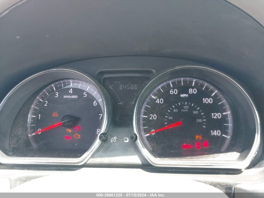 2015 Nissan Versa 1.6 Sl VIN: 3N1CN7AP9FL927810 Lot: 39861225