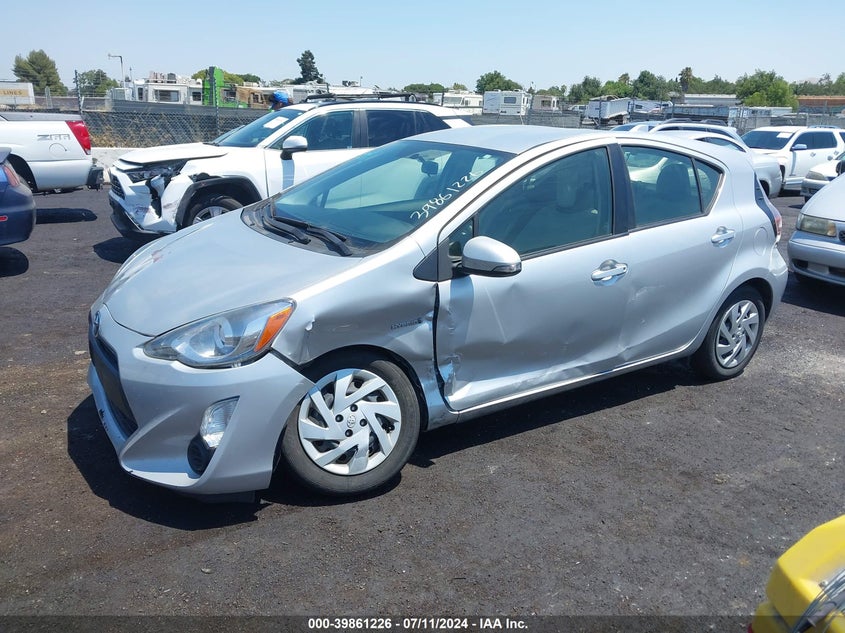 2015 Toyota Prius C One VIN: JTDKDTB35F1093056 Lot: 39861226