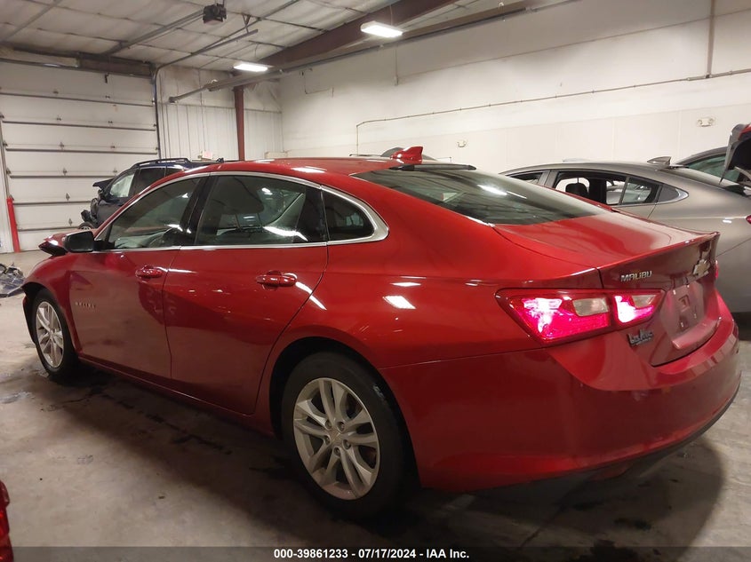 2016 CHEVROLET MALIBU VIN: 1G1ZE5ST4GF288845