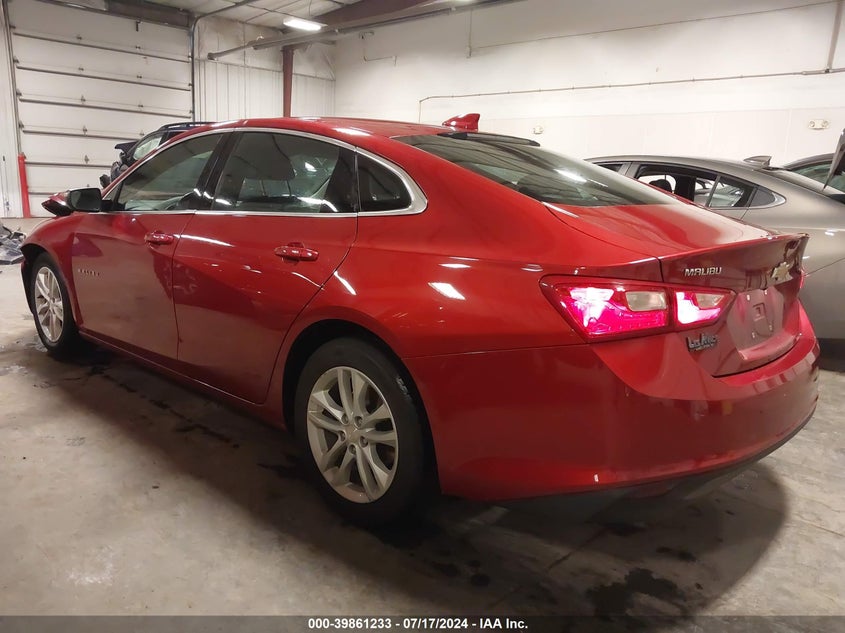 2016 CHEVROLET MALIBU VIN: 1G1ZE5ST4GF288845