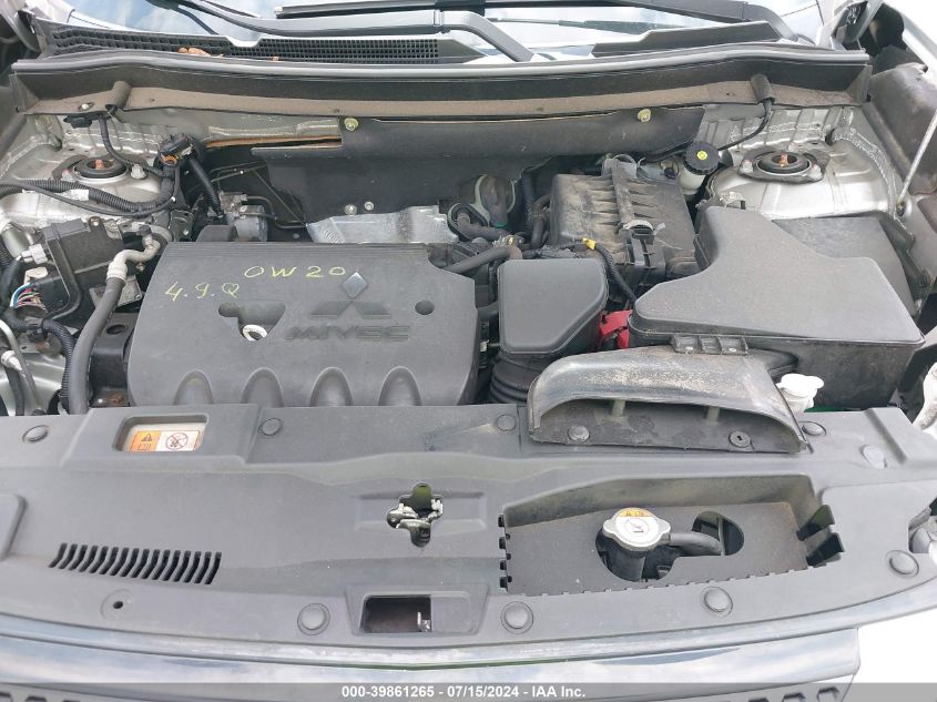 2019 Mitsubishi Outlander Se VIN: JA4AZ3A31KZ005270 Lot: 39861265