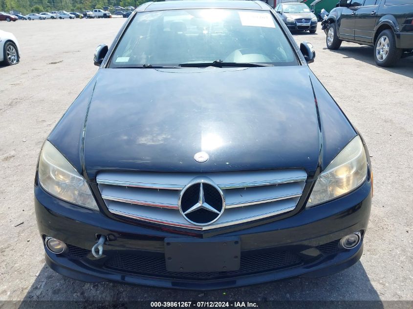 WDDGF81X78F150094 | 2008 MERCEDES-BENZ C 300