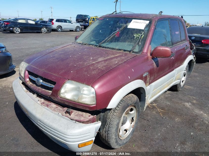 1999 Suzuki Grand Vitara Jx/Jlx VIN: JS3TD62V1X4123324 Lot: 39861275