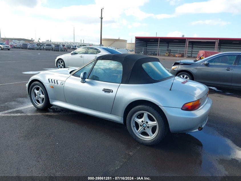 1997 BMW Z3 1.9L Roadster VIN: 4USCH7323VLB77558 Lot: 39861281