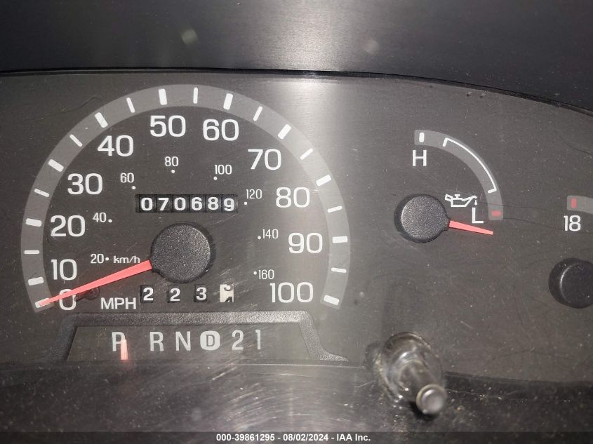 1999 Ford Econoline E450 Super Duty Cutwy Rv VIN: 1FDXE40S7XHA40043 Lot: 39861295