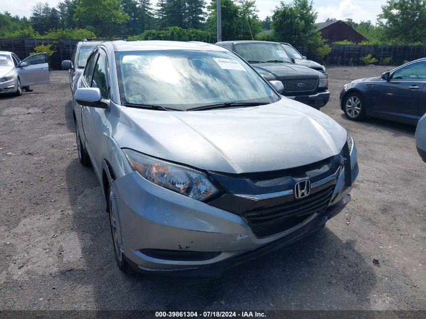 2018 Honda Hr-V Lx VIN: 3CZRU6H34JG727436 Lot: 39861304