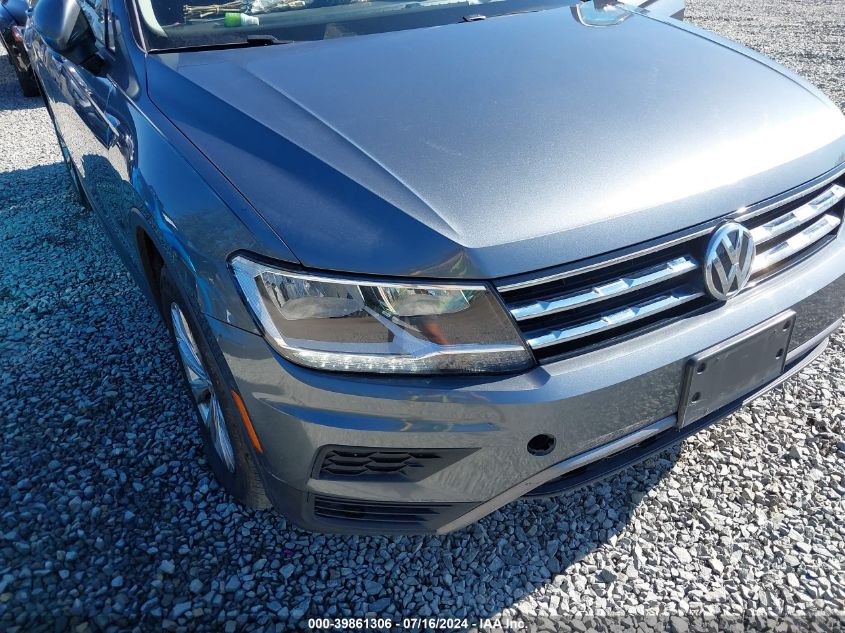 2018 Volkswagen Tiguan 2.0T S VIN: 3VV0B7AX0JM116426 Lot: 39861306