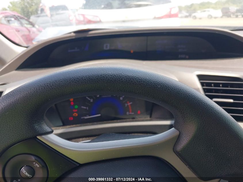 2012 Honda Civic Lx VIN: 2HGFB2F50CH542025 Lot: 39861332