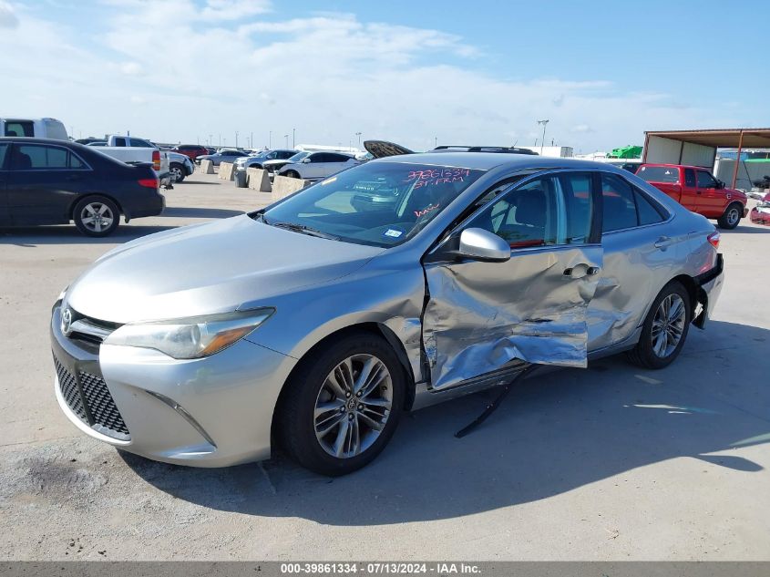 2015 Toyota Camry Se VIN: 4T1BF1FK8FU072065 Lot: 39861334