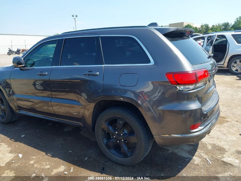 2016 Jeep Grand Cherokee High Altitude VIN: 1C4RJECG8GC465614 Lot: 39861336