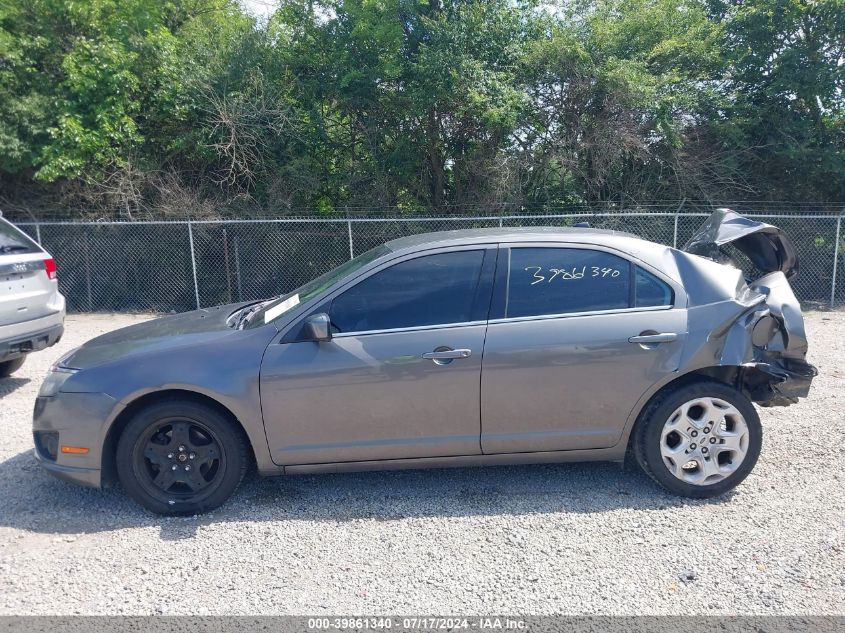 2011 Ford Fusion Se VIN: 3FAHP0HA1BR237066 Lot: 39861340