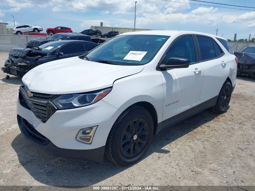 2020 CHEVROLET EQUINOX FWD LS - 3GNAXHEVXLS637324