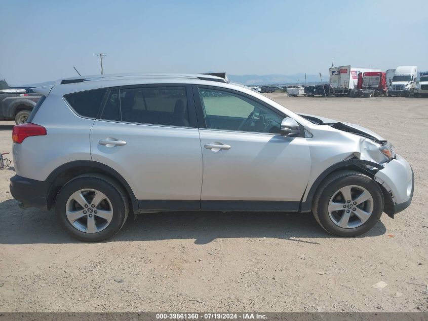 2015 Toyota Rav4 Xle VIN: 2T3RFREV0FW399737 Lot: 39861360