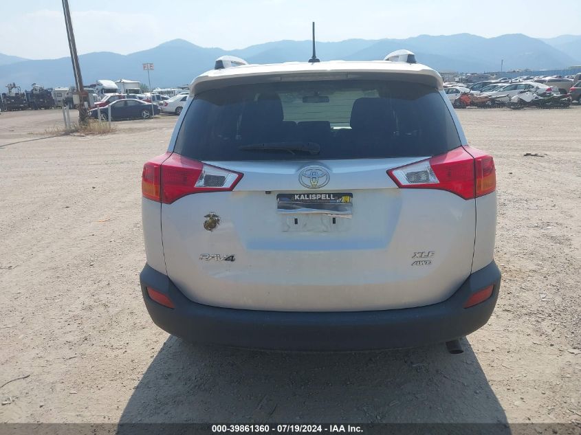 2015 Toyota Rav4 Xle VIN: 2T3RFREV0FW399737 Lot: 39861360