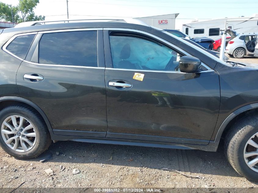 2017 Nissan Rogue Sv VIN: KNMAT2MV8HP533133 Lot: 39861382