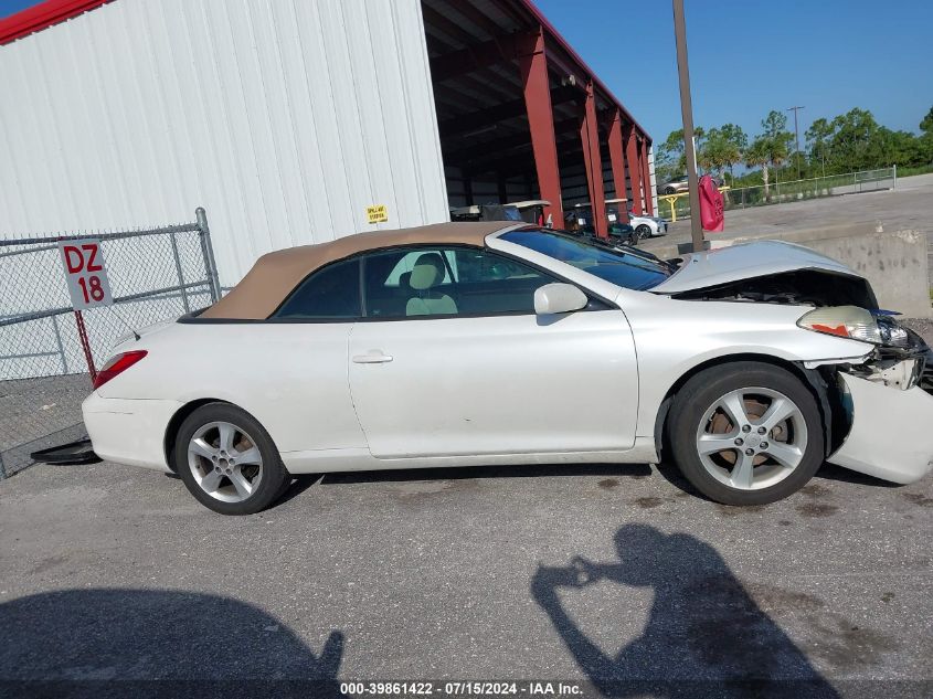 2007 Toyota Camry Solara Sle VIN: 4T1FA38P67U120930 Lot: 39861422