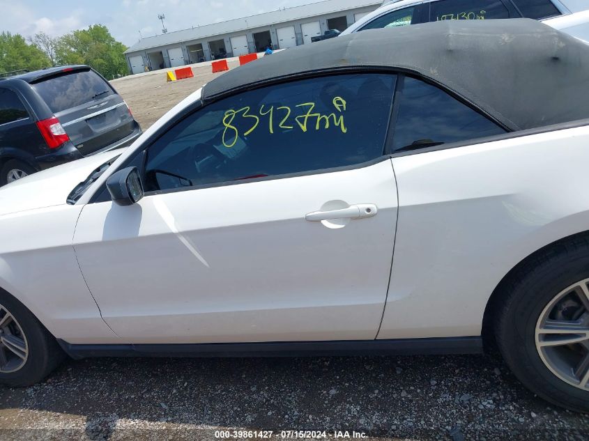 2012 Ford Mustang V6 Premium VIN: 1ZVBP8EM4C5230594 Lot: 39861427