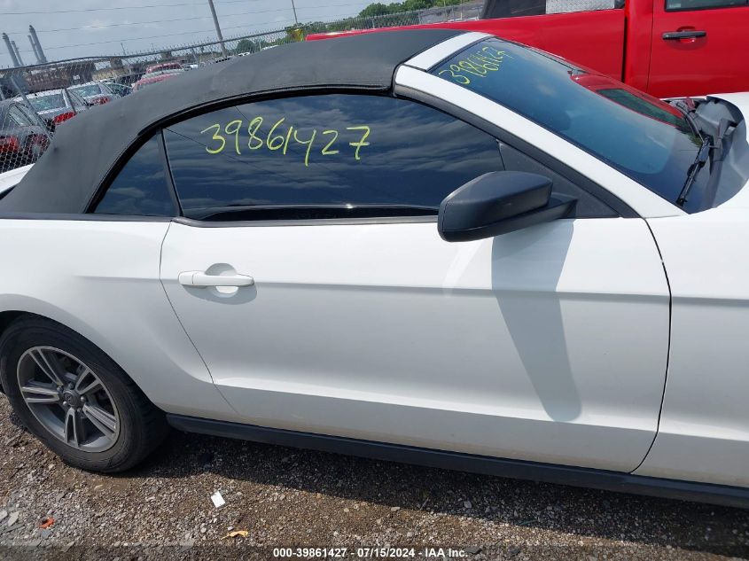 2012 Ford Mustang V6 Premium VIN: 1ZVBP8EM4C5230594 Lot: 39861427