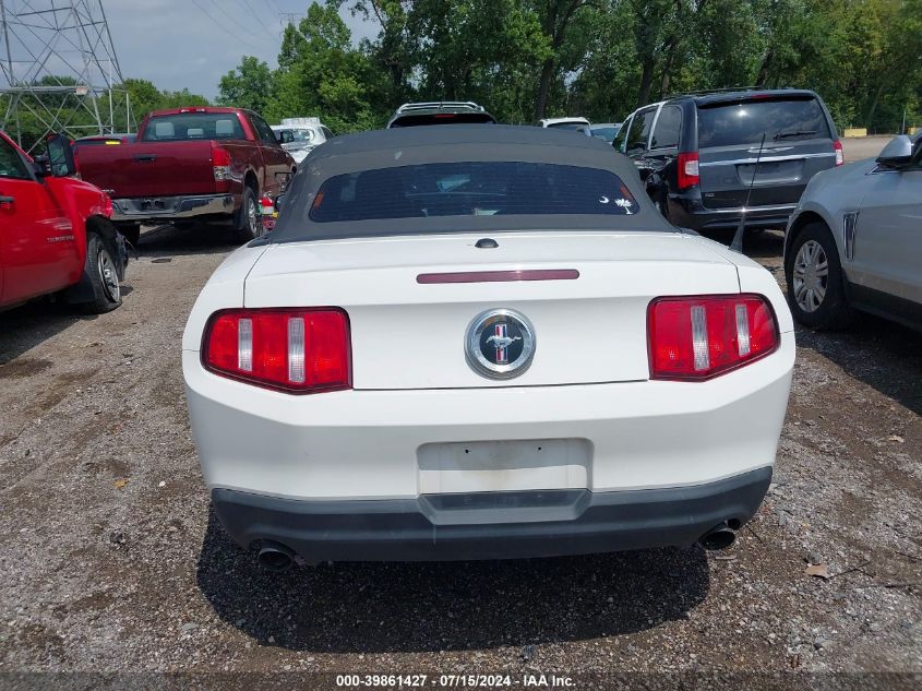 2012 Ford Mustang V6 Premium VIN: 1ZVBP8EM4C5230594 Lot: 39861427