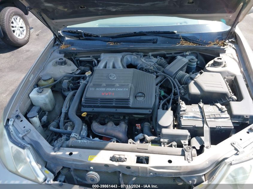 4T1BF28B93U306809 2003 Toyota Avalon Xls