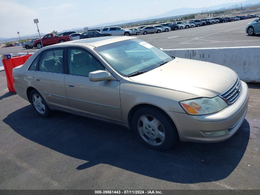 2003 Toyota Avalon Xls VIN: 4T1BF28B93U306809 Lot: 39861443