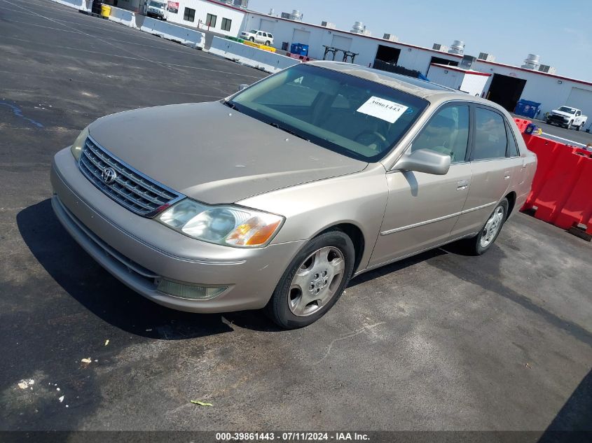 4T1BF28B93U306809 2003 Toyota Avalon Xls
