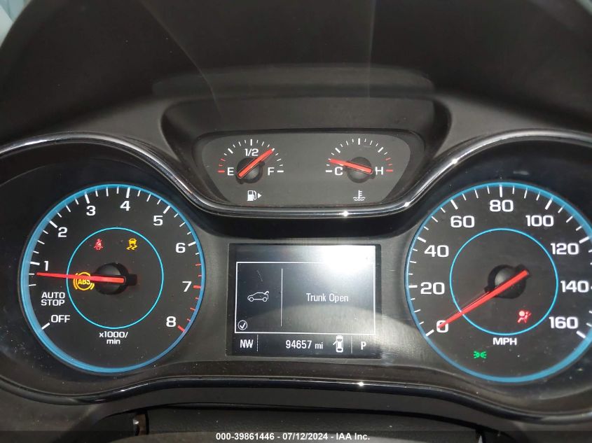 2016 Chevrolet Cruze Lt Auto VIN: 1G1BE5SM8G7312200 Lot: 39861446