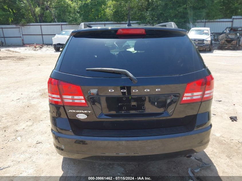 2018 Dodge Journey Se VIN: 3C4PDCAB3JT524431 Lot: 39861462