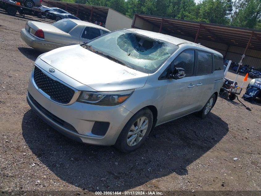 KNDMA5C13G1658677 2016 Kia Sedona L