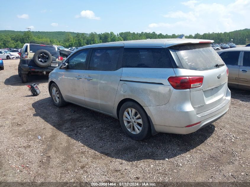 KNDMA5C13G1658677 2016 Kia Sedona L