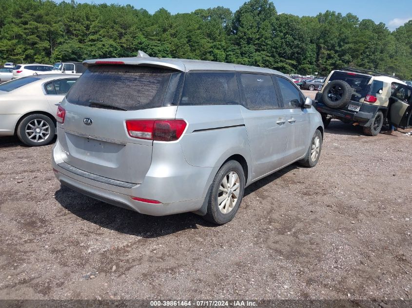 KNDMA5C13G1658677 2016 Kia Sedona L