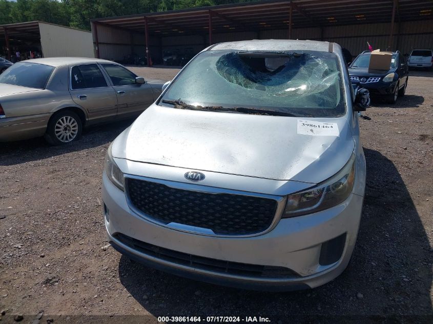 KNDMA5C13G1658677 2016 Kia Sedona L