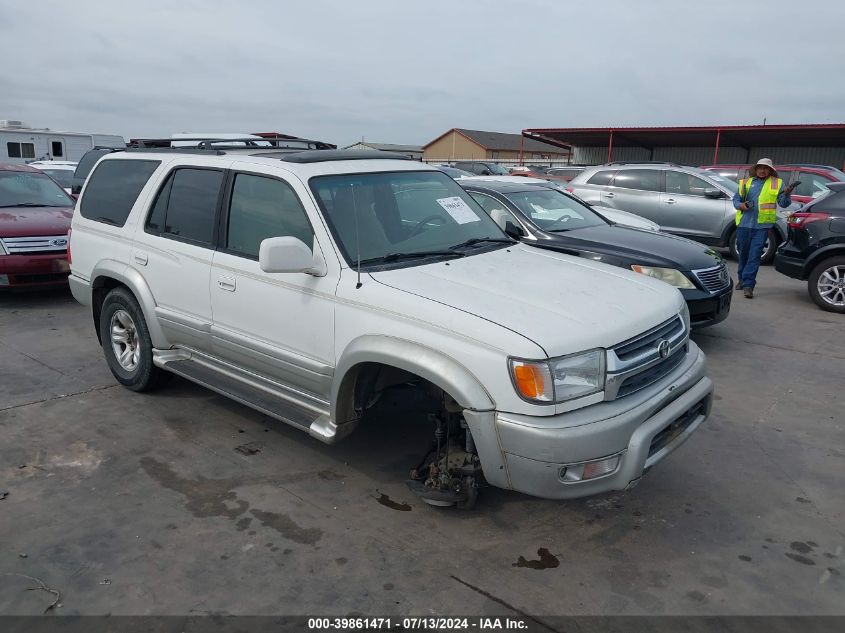 2001 Toyota 4Runner Limited V6 VIN: JT3GN87R110209353 Lot: 39861471