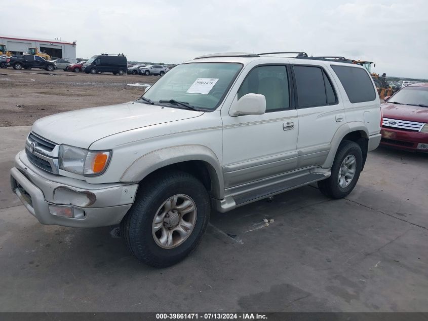 2001 Toyota 4Runner Limited V6 VIN: JT3GN87R110209353 Lot: 39861471