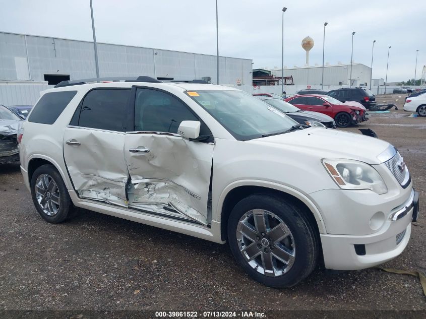 2011 GMC Acadia Denali VIN: 1GKKRTED8BJ249854 Lot: 39861522