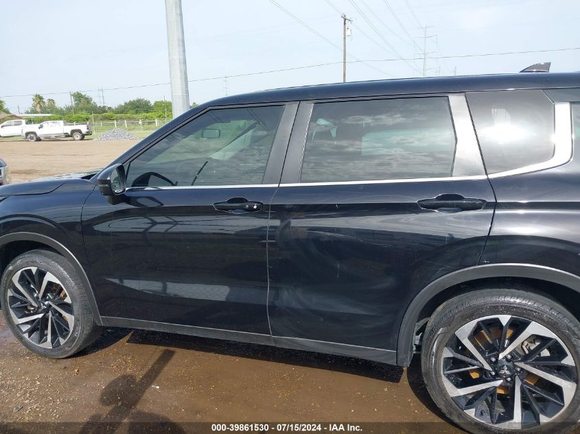 2022 Mitsubishi Outlander Black Edition 2Wd/Se 2.5 2Wd/Se Launch Edition 2Wd VIN: JA4J3UA88NZ089210 Lot: 39861530