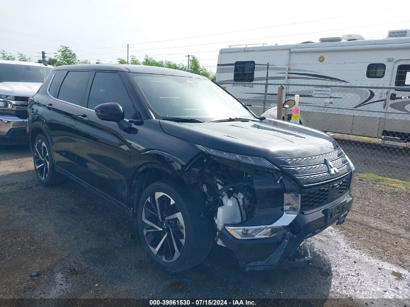 2022 Mitsubishi Outlander Black Edition 2Wd/Se 2.5 2Wd/Se Launch Edition 2Wd VIN: JA4J3UA88NZ089210 Lot: 39861530