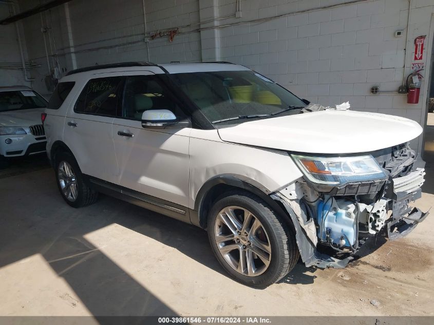 1FM5K8F80HGB52743 2017 FORD EXPLORER - Image 1