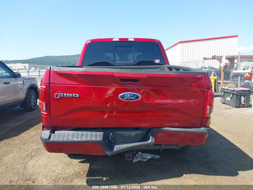 2017 Ford F-150 Lariat VIN: 1FTEW1EG0HKE22818 Lot: 39861555