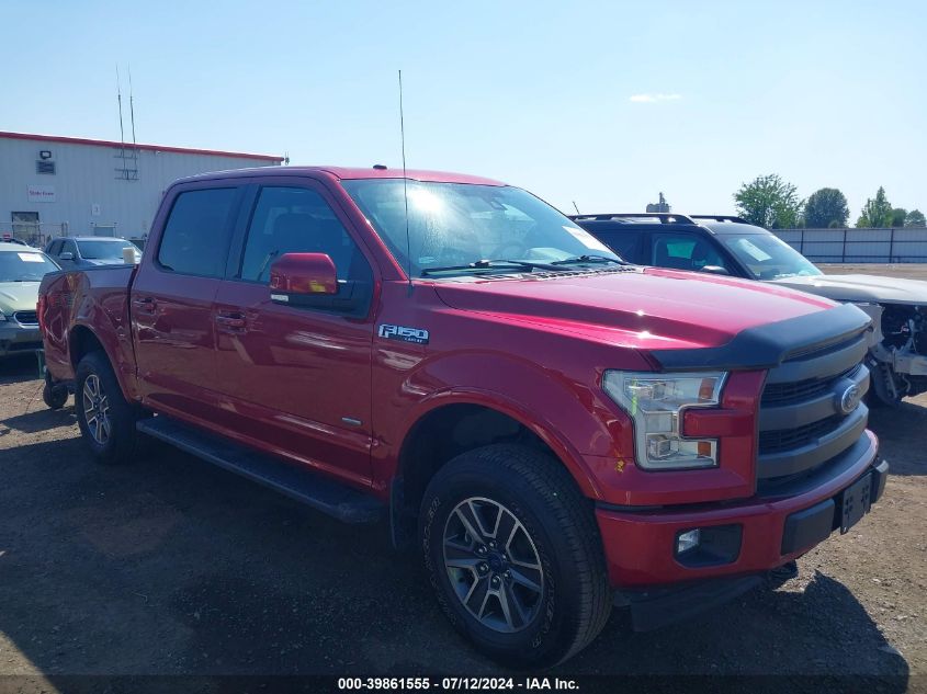 2017 FORD F-150 LARIAT - 1FTEW1EG0HKE22818