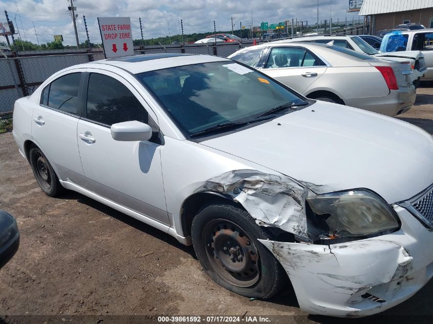 2012 Mitsubishi Galant Es/Se VIN: 4A32B3FF4CE011202 Lot: 39861592