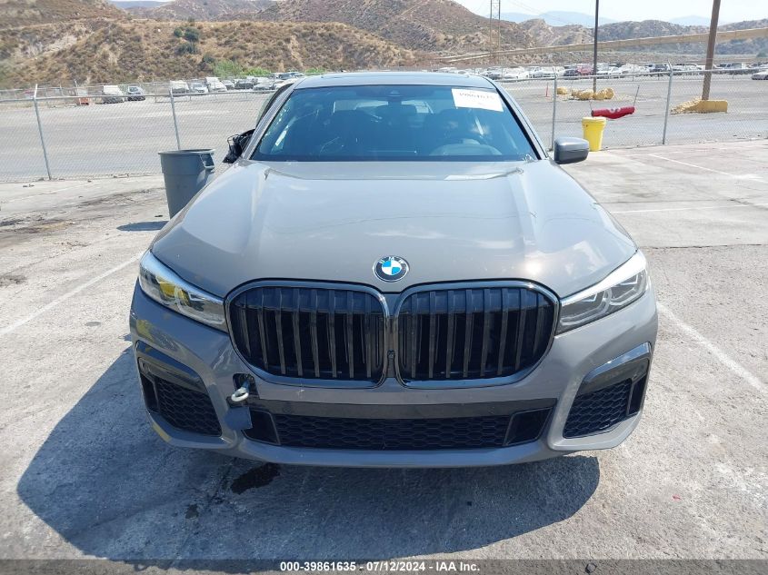 2022 BMW 750 I xDrive VIN: WBA7U2C01NCH35490 Lot: 39861635