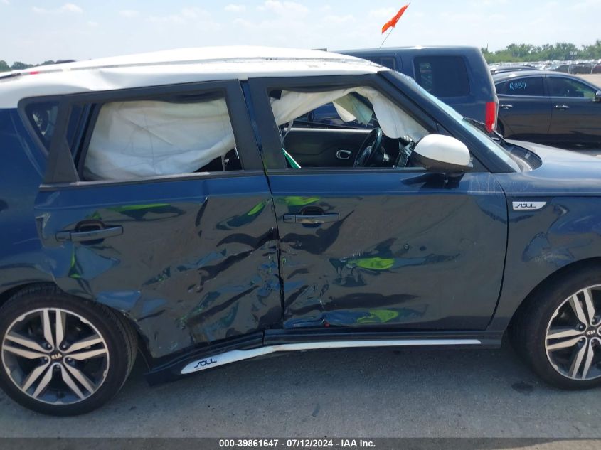 2018 Kia Soul + VIN: KNDJP3A50J7626460 Lot: 39861647