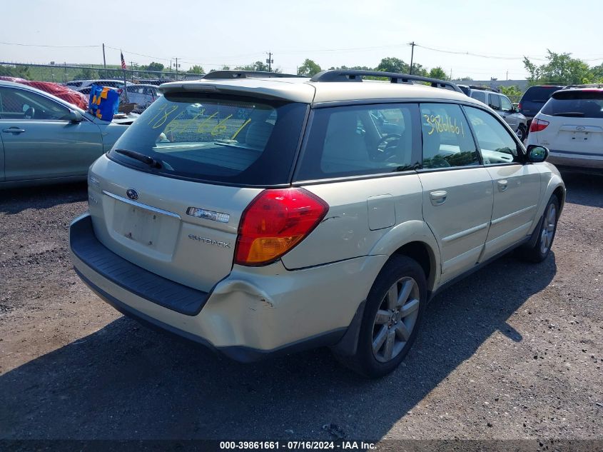 2006 Subaru Outback 2.5I Limited VIN: 4S4BP62C767340076 Lot: 39861661