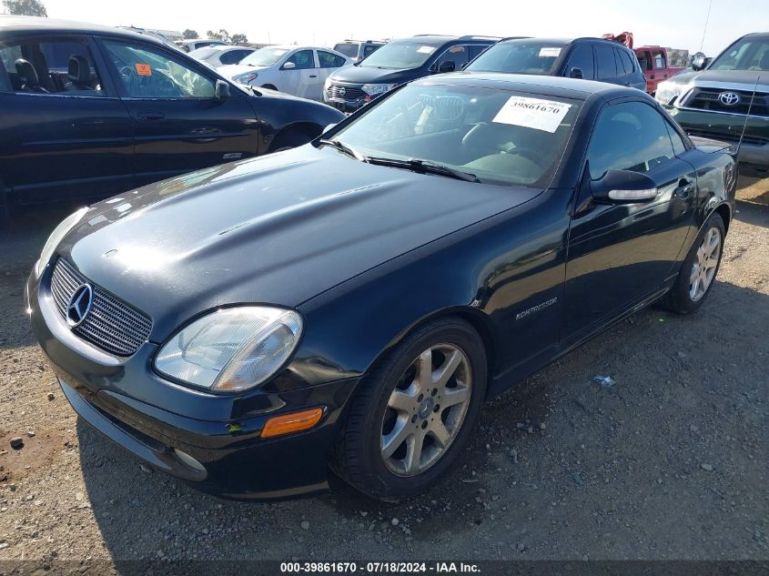 2004 Mercedes-Benz Slk 230 Kompressor VIN: WDBKK49FX4F306576 Lot: 39861670