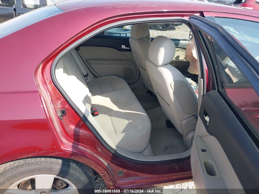 2007 Ford Fusion Se VIN: 3FAHP07Z67R100171 Lot: 39861689