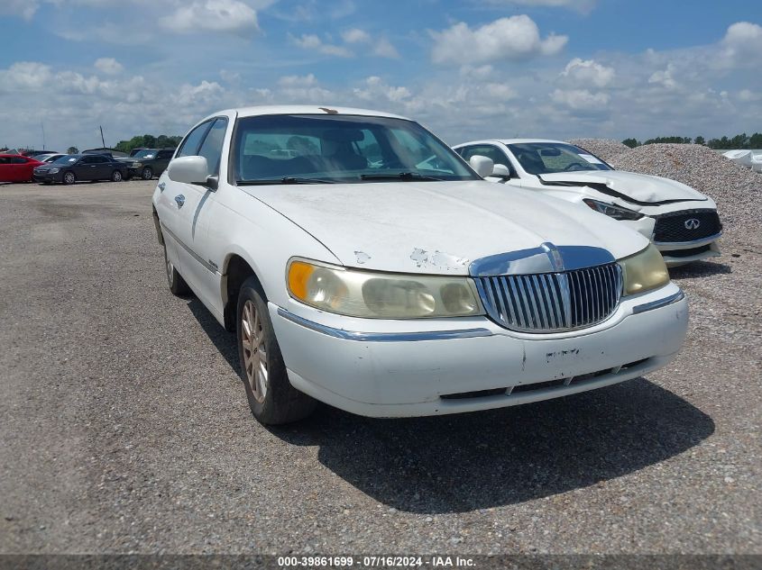 2002 Lincoln Town Car Executive VIN: 1LNHM81W12Y627220 Lot: 39861699