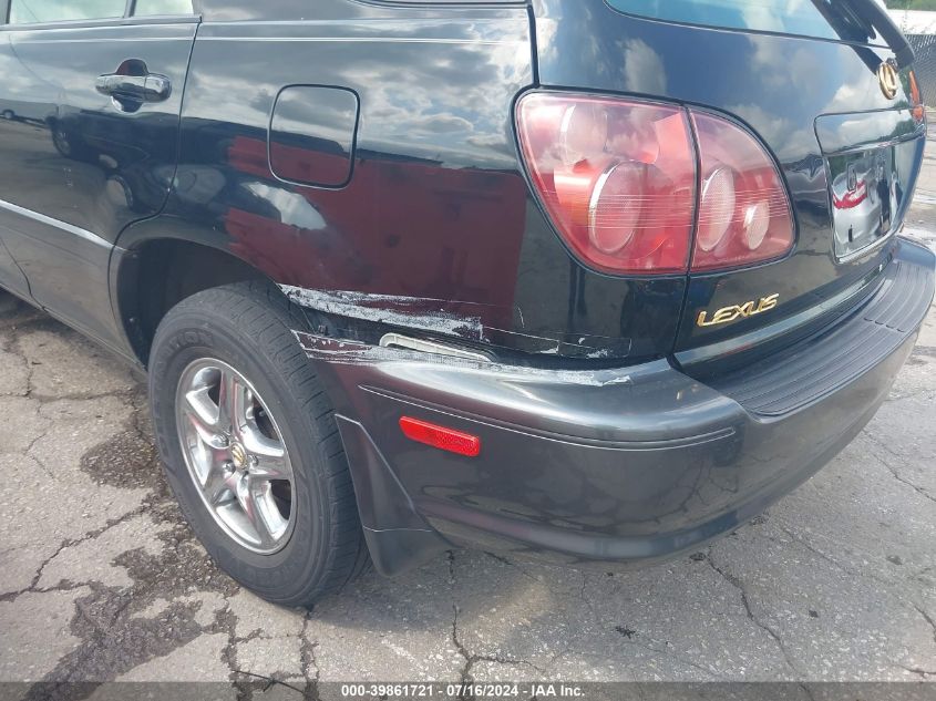 2000 Lexus Rx 300 VIN: JT6HF10U9Y0159497 Lot: 39861721