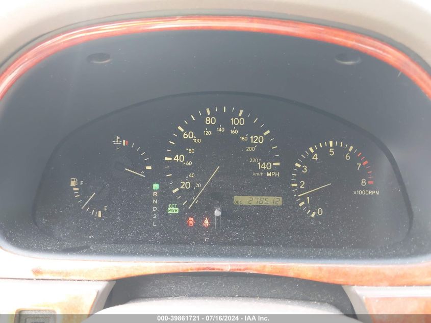 2000 Lexus Rx 300 VIN: JT6HF10U9Y0159497 Lot: 39861721